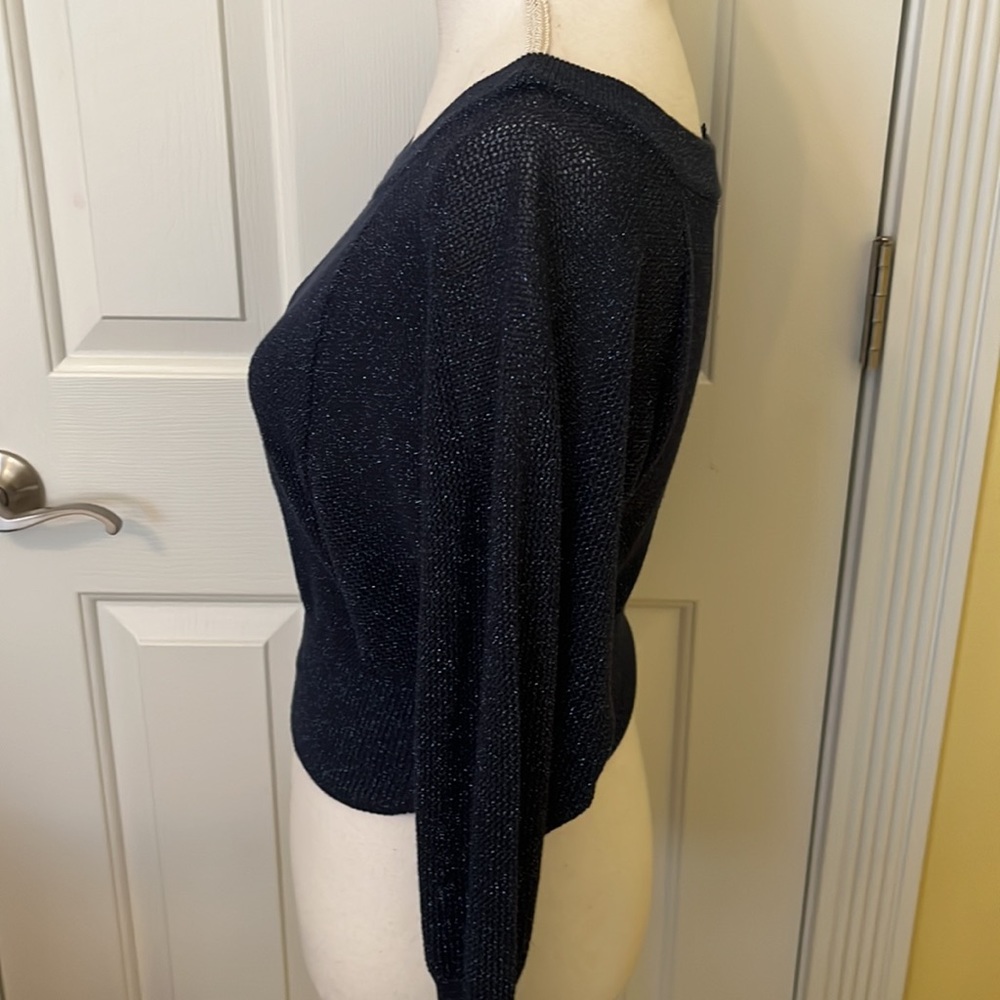 Express Extra Small, Long Sleeve Crop Sweater - image 3